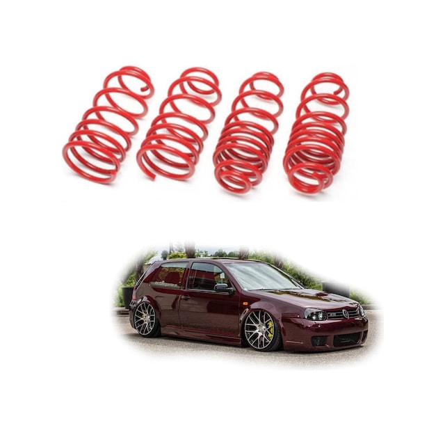 Volkswagen Golf 4 spor yay helezon 45mm/45mm 1997-2003 Coil-ex
