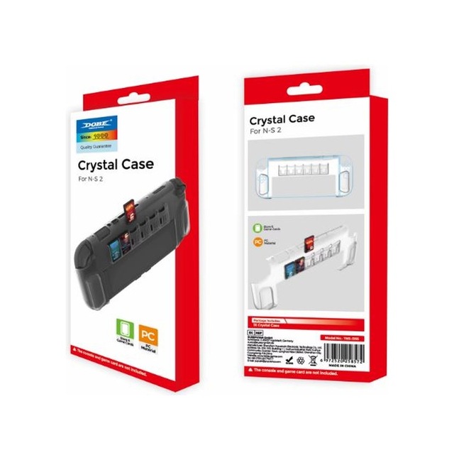 Nintendo Switch 2 Kristal Case Şeffaf Dobe Tns-3155