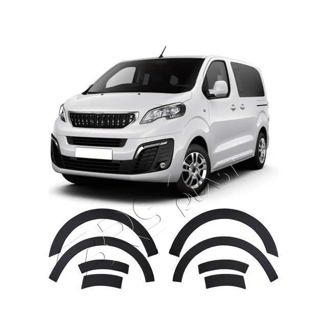 Peugeot Expert Traveller Uyumlu 2017 Ve Üzeri Abs Çamurluk Dodik 8 Parça