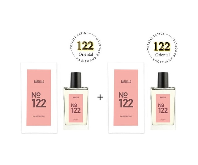 Bargello 122 + 122 Kadın Parfüm EDP 50 ML Oriental - Mnms501222 Baharat