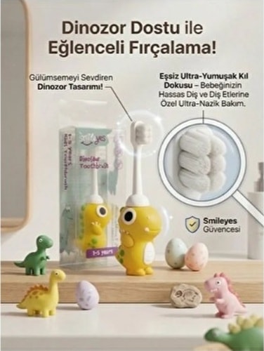 Smıleyes Dıs Fırcası Dınazor 1-5 Yas