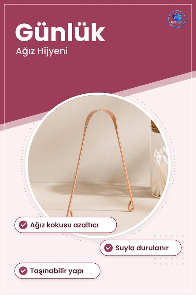 Dil Temizleyici Aparat Ağız Kokusu Azaltıcı Hijyen Kazıyıcı Günlü