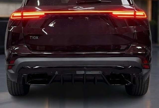 Togg T10x Difüzör Plastik Parlak Siyah Boyalı
