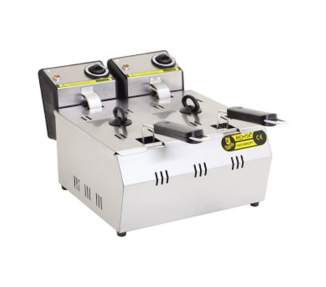 Remta 3 + 3 LT Çiftli Kapaklı 2200 W Fritöz