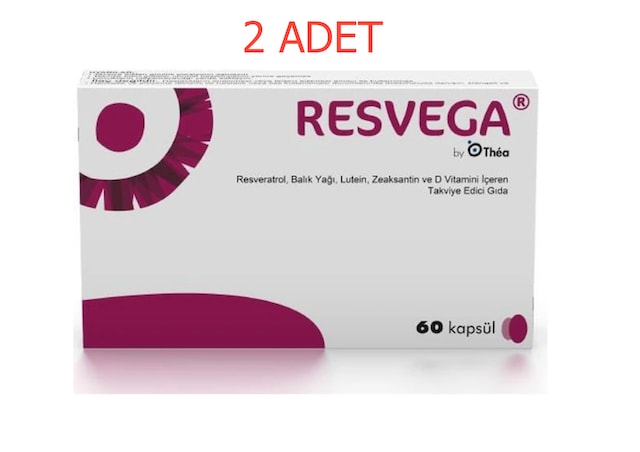 Resvega Multivitamin 2 x 60 Kapsül