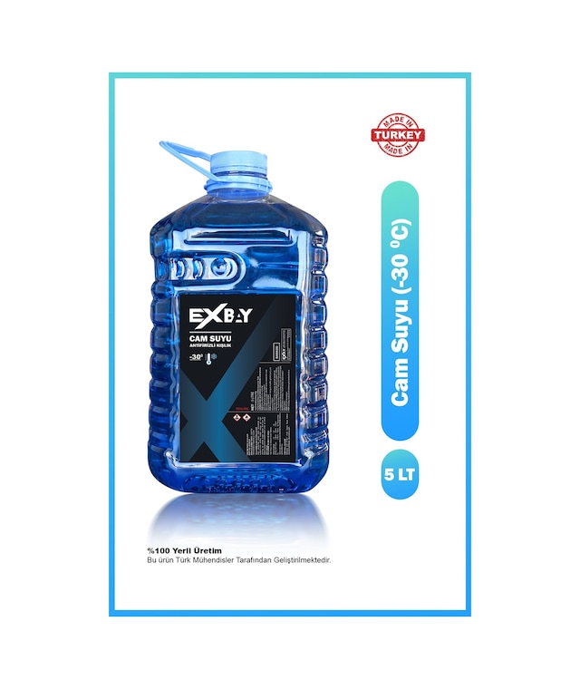 Exbay Kışlık Cam Suyu 5 Lt -30 Derece