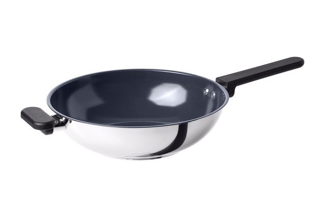 Ikea Mıddagsmat Wok Tava Yapışmaz Sol-jel Seramik Kaplama