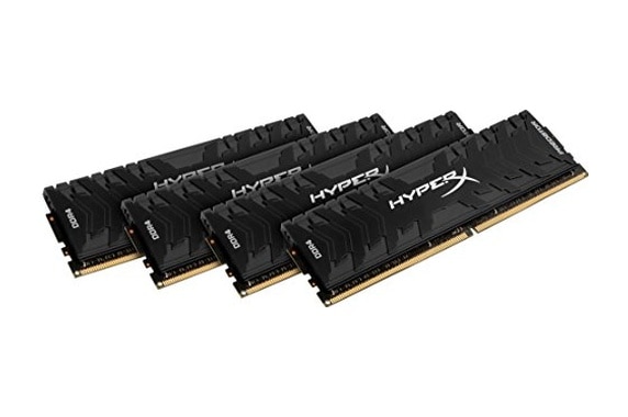 HyperX Predator 32GB 4x8GB DDR4 2666MHz CL13 Black HX426C13PB3K4/32