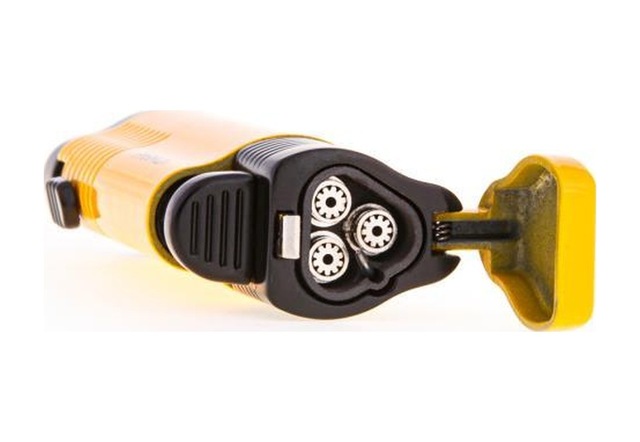 3 Torch Pürmüz Sarı Puro Çakmağı - Tr3508
