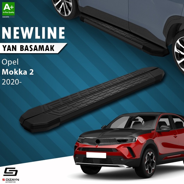 S-dizayn Opel Mokka 2 Newline Siyah Yan Basamak 173 Cm 2020 Üzeri N11.15901