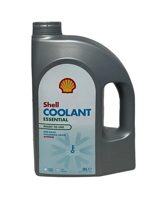 Shell Coolant Essential M Rtu Hazır Mavi Antifiriz - 3 Litre