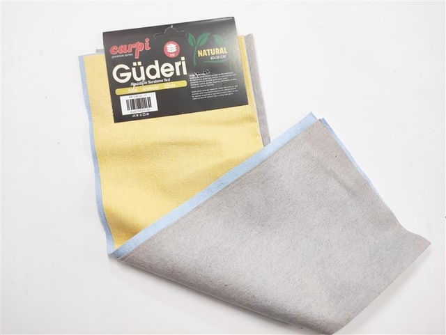 40x30 Cm Güderi Bez Eko Üçlü Set Evde Ofiste Arabada