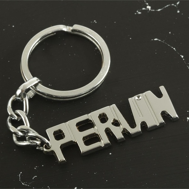Pervin - 188 - - Spt-gld - İsimli Anahtarlık Çok Renkli