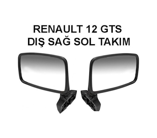 Renault12 Toros Dış Dikiz Aynası Sağ - sol Takım