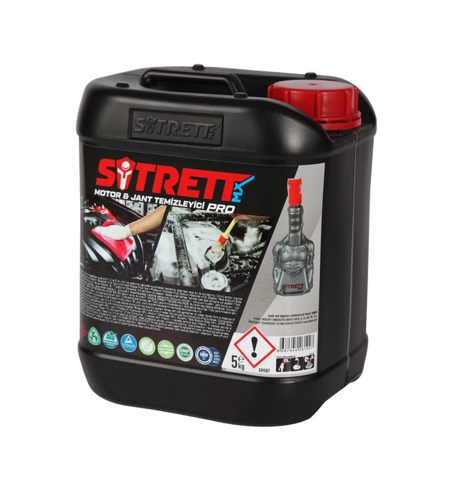 SİTRETT MX Motor Kaporta Jant Temizleyici Pro 5 Kg