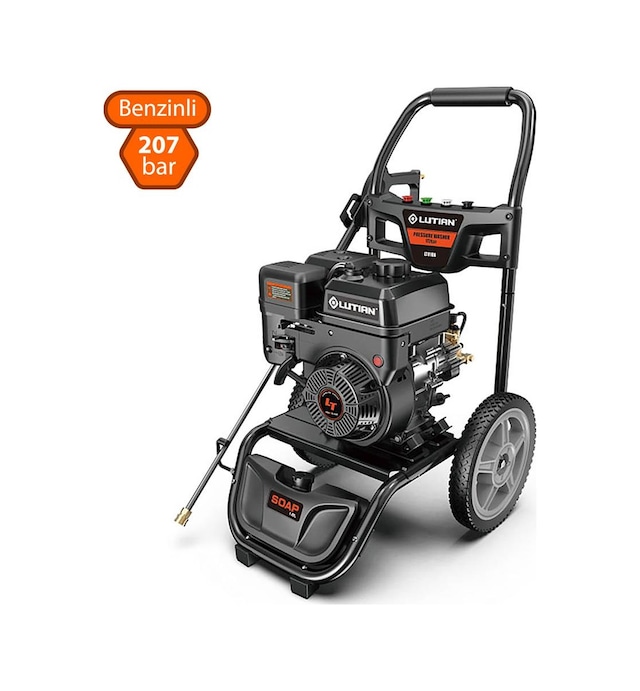 Lutian Lt-810b Benzinli Basınçlı Yıkama Makinesi 207bar 7hp