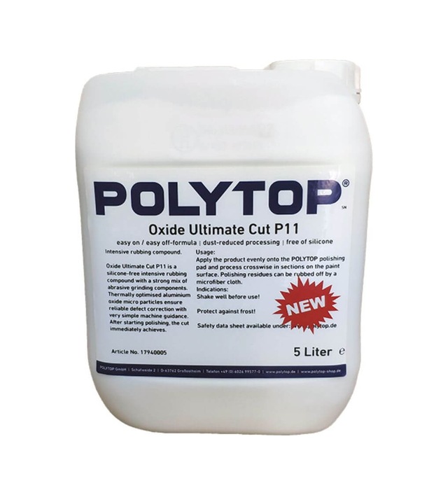 Polytop Oxide P11 Ultimate Cut Kalın Çizik Pasta 5 Lt