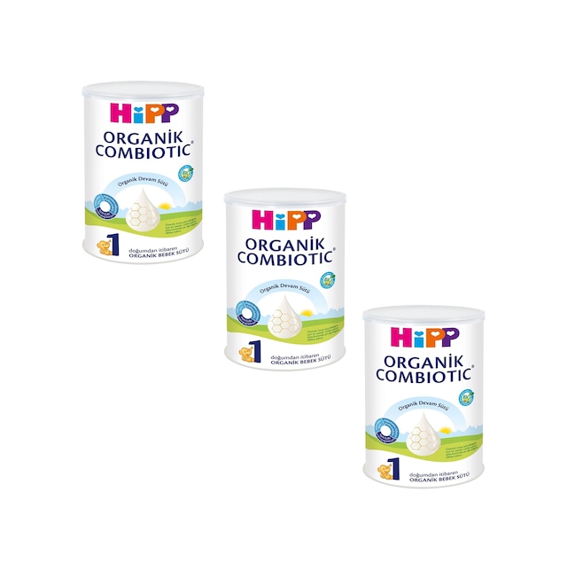 Hipp Organik Combiotic 1 Bebek Sütü 350 gr 3 Adet