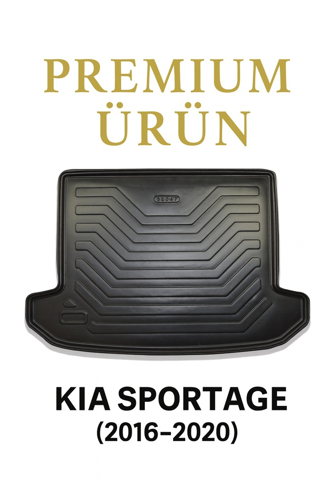 Kia Sportage Ql 2016-2020 Uyumlu 3d Bagaj Havuzu Premium