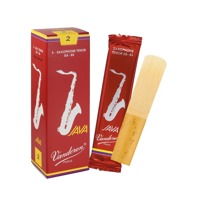 Vandoren Sr272r Java Kırmızı Kesim Tenor Saksafon Kamışları Güç 2 5'li Paket