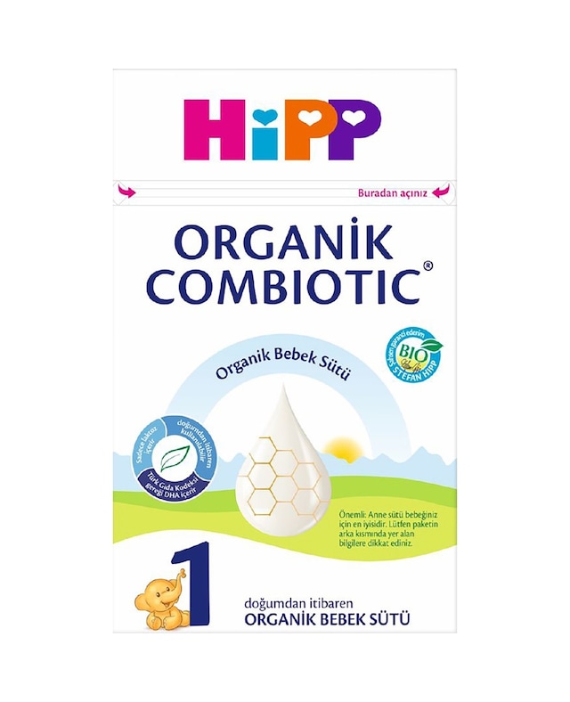 Hipp Organic Combiotic Bebek Sütü 1 Numara 800 Gr
