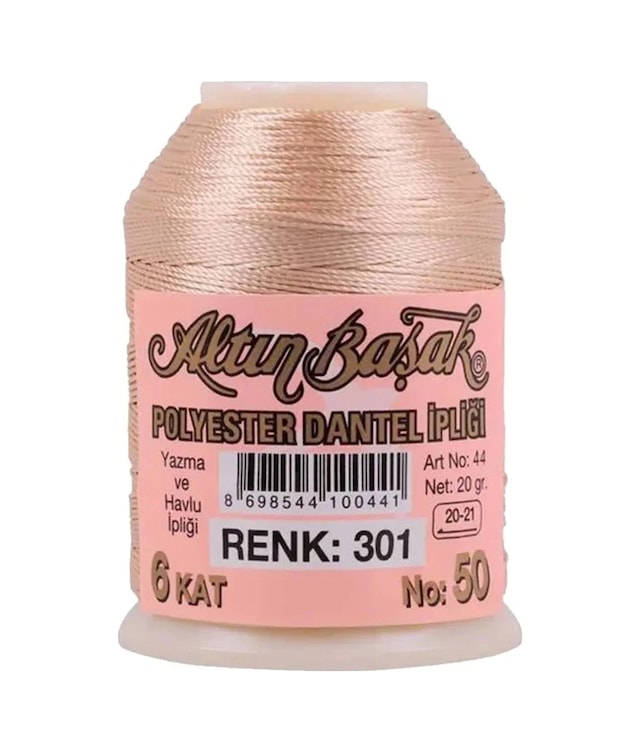 Ers Altınbaşak Oya Ve Dantel İpi 20 Gr - Royaleks - No: 301