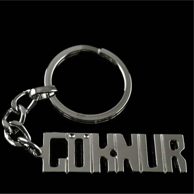 Göknur - 762 - - Spt-gld - İsimli Anahtarlık Çok Renkli