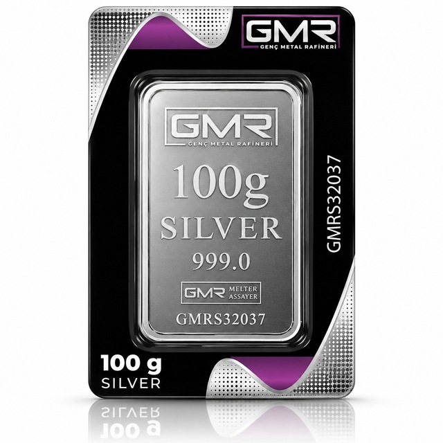 100 Gram Gümüş Külçe Altın Market Kuyumculuk