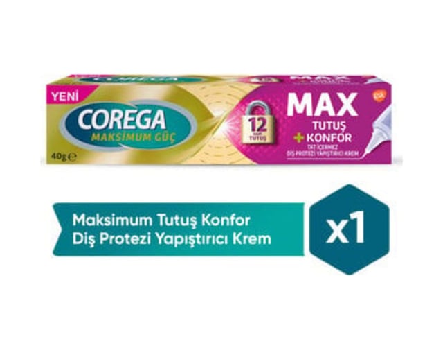 Yastık Konforu Diş Protezi Yapıştırıcı Krem 40g 1 Adet