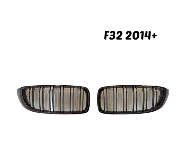Bmw 4 Seri F32 M4 Böbrek –Çift Çizgi Panjur Piano Black 2013-2019