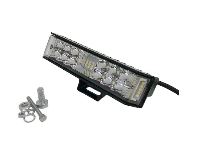 Space Offroad Sis Lambası Kırmızı-beyaz-mavi Çakarlı 40 Led 20w 12-30v Adet / Lass296