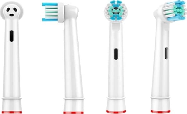 Oral-B Pro 500 Uyumlu Muadil 3D White Şarj Edilebilir Yedek Diş Fırçası﻿﻿