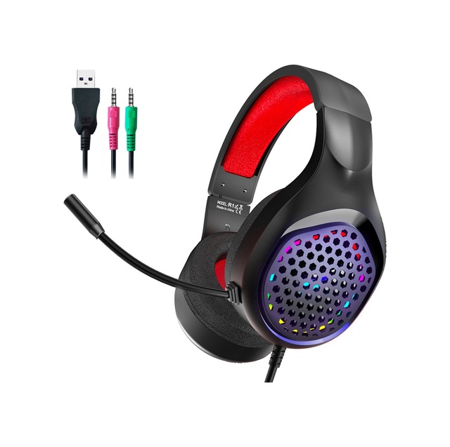 Xmowi R1 Mikrofonlu RGB Oyuncu Kulaklığı