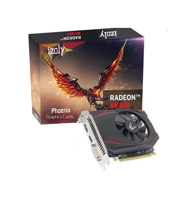 İzoly AMD Radeon RX550 4 GB GDDR5 128 Bit Ekran Kartı