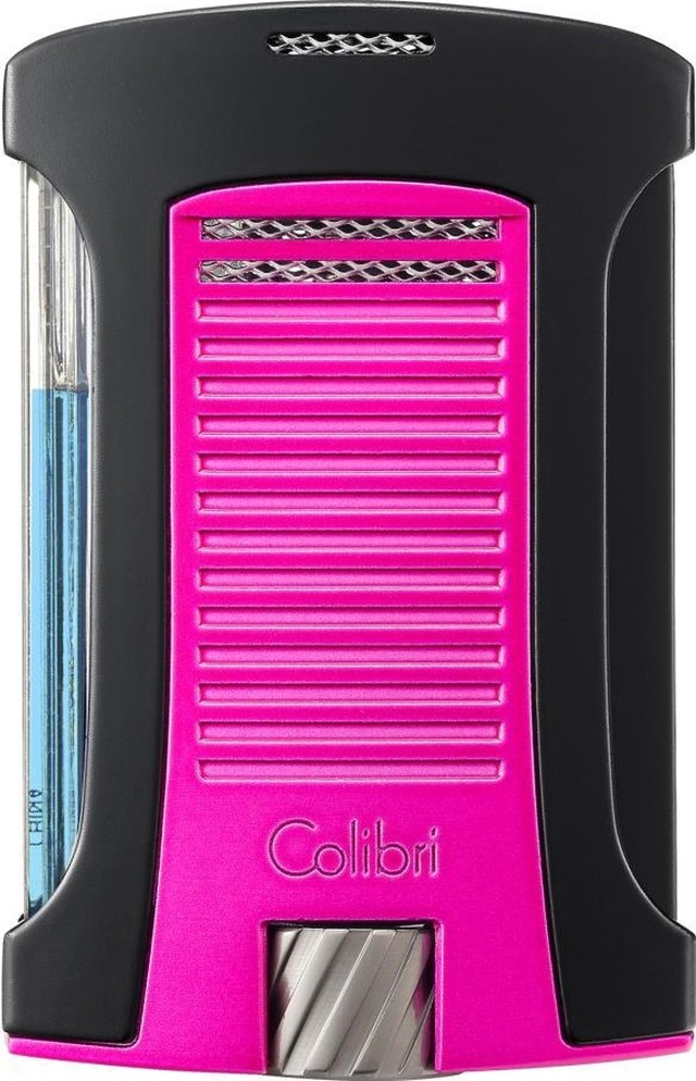 Daytona Tek Torch Metalik Pembe-siyah Puro Çakmağı