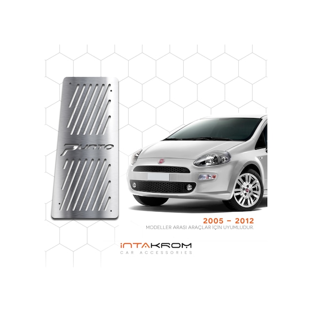 intakrom Fiat Punto Krom Ayak Dinlendirme Pedalı 2005 - 2012