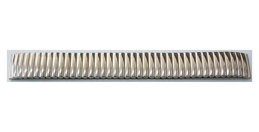 Esnek Yaylı Saat Kordonu Yaylı Metal Kordon 22Mm Parlak Krom Esne