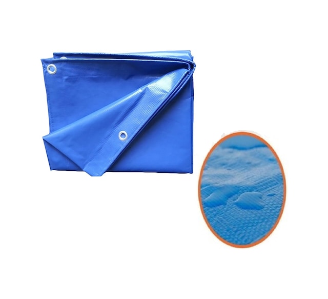 8X15 Pvc Çadır Branda Tente Kar Su Gecirmez (Mavi) Xömbx2