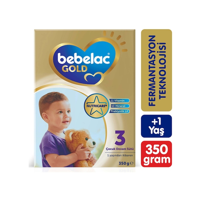Bebelac Gold 3 Çocuk Devam Sütü 1 Yaş+  350 G