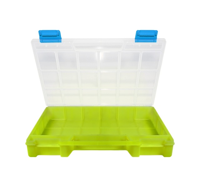 Çanta Plastik Organizer Fosforlu Bölmesiz Sarı 42x29,5x6