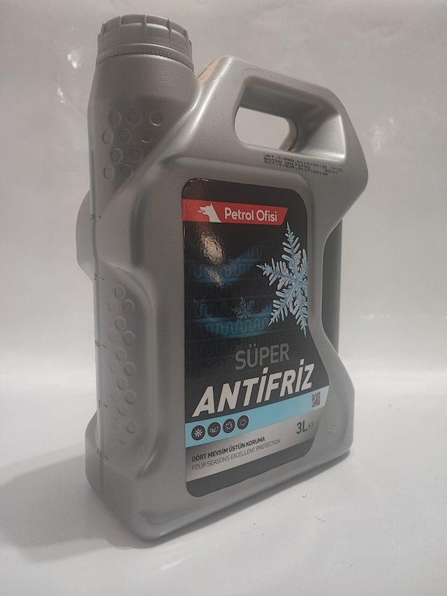 Petrol Ofisi Dört Mevsim Yeşil Süper Antifriz 3 Lt