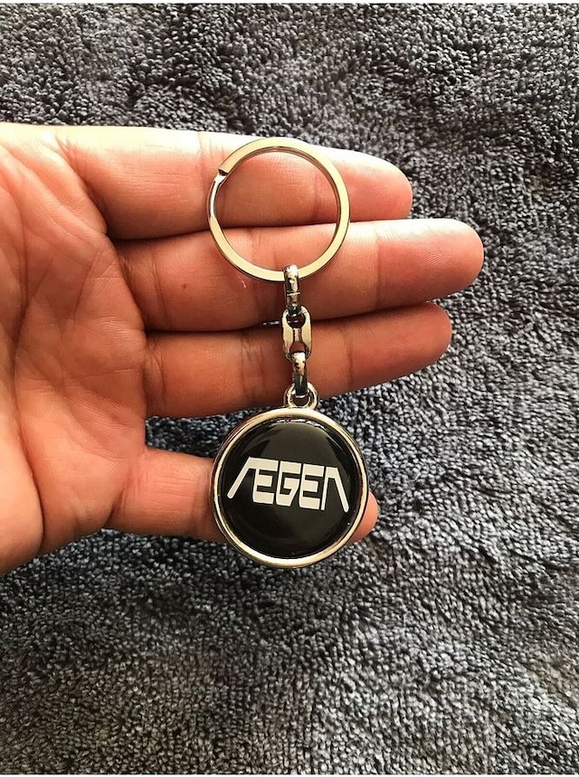 Fiat Egea Yazılı Metal Anahtarlık Çift Yönlü 1 Adet