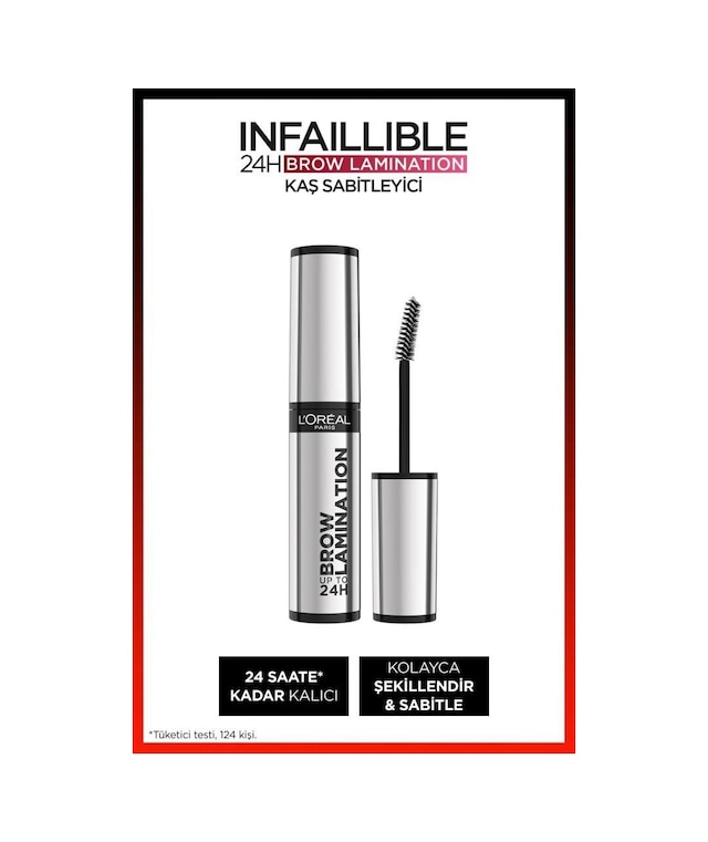L'Oréal Paris Infaillible 24H Brow Lamination Şeffaf Kaş Sabitleyici