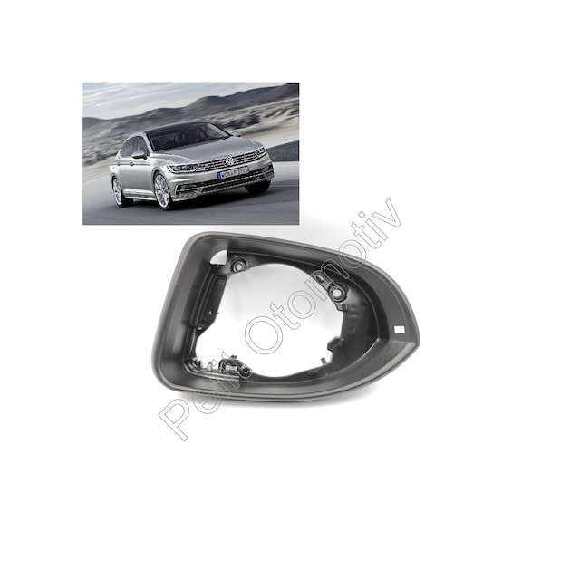 Passat B8 2015-2022 Sol Ayna Çerçevesi 3g0857601