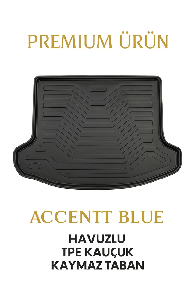 Hyundai Accent Blue 2010+ 3d Bagaj Havuzu Premium