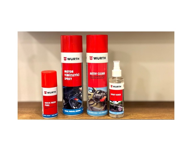 Motor Temizleme Spreyi- Aktiv Clean Genel Temizleme- Quick Fresh Ve Oto Kokusu Moon