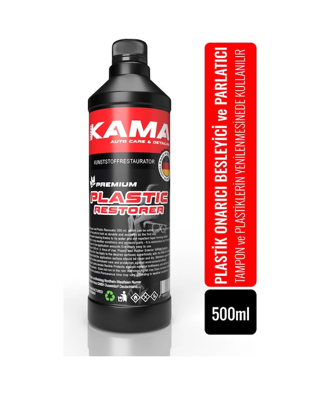 Auto Kama Plastik Onarıcı Ve Parlatıcı Plastic Restorer 500 ML