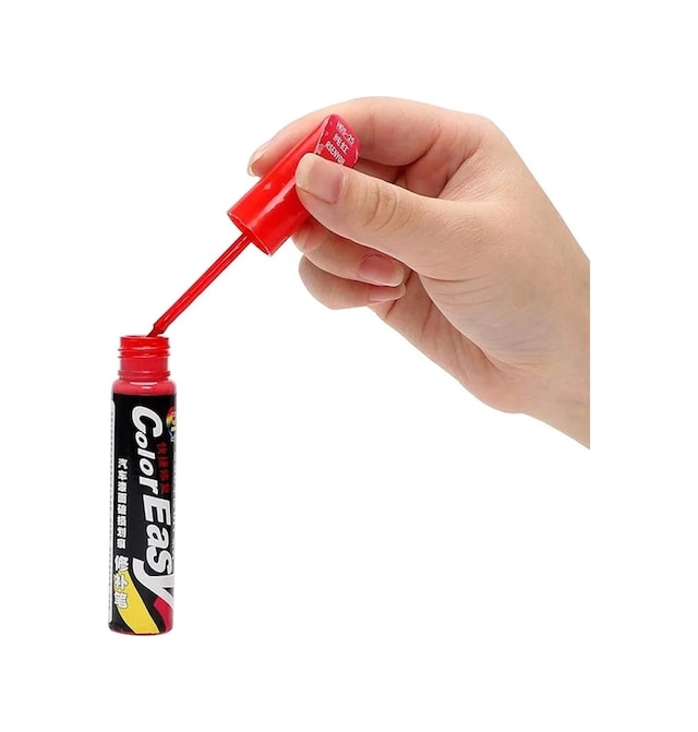 Profesyonel Kırmızı Rötuş Kalemi 15 Ml Araç Çizik Giderici
