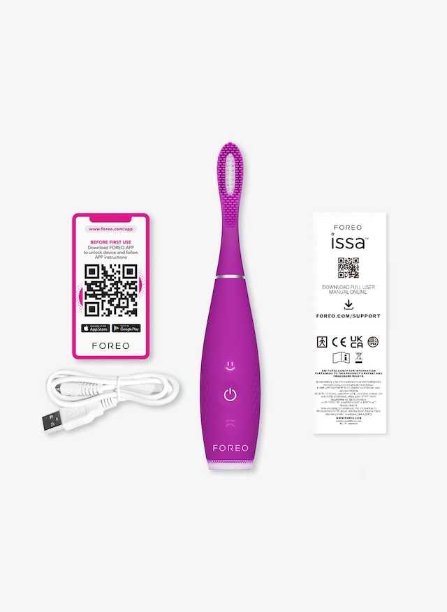 Issa 4 Smile Hybrid Silikon Sonik Diş Fırçası,enchanted Violet