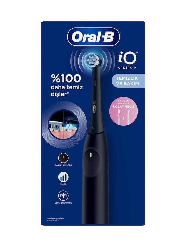 Oral-b Io 2 Şarjlı Diş Fırçası Black